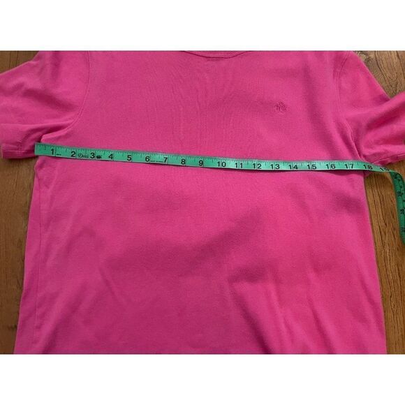 Lauren Ralph Lauren pink shirt -large - Picture 3 of 7